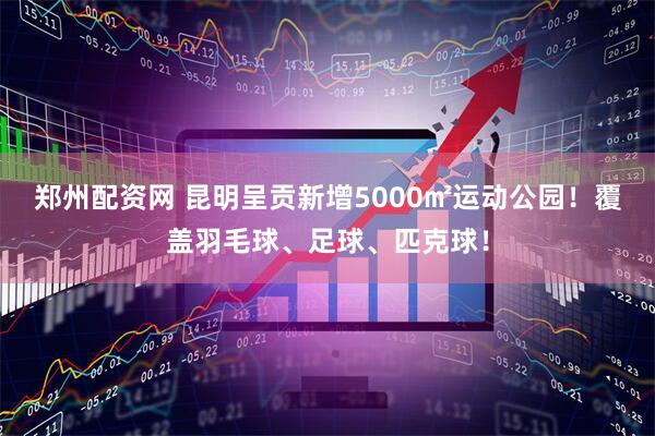 郑州配资网 昆明呈贡新增5000㎡运动公园！覆盖羽毛球、足球、匹克球！
